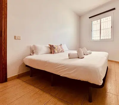 Cama o camas de una habitación en Celestial Refuge in Gran Canaria