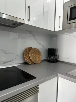 Una cocina o zona de cocina en Puerto Feliz
