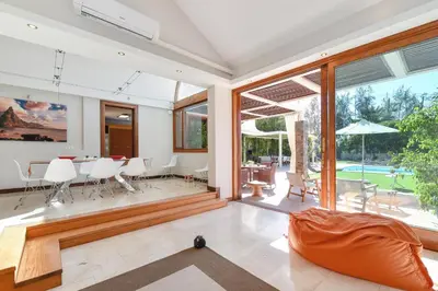 Zona de estar de Royal Hideaway Maspalomas by VillaGranCanaria
