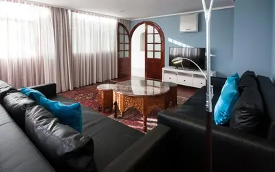Zona de estar de Terrace Penthouse Las Canteras beach