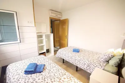 Cama o camas de una habitación en Gran Canaria Stay Las Olas