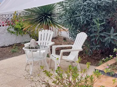Jardín al aire libre en Apartment La Casa Blanca