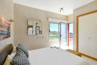Cama o camas de una habitación en Vista Golf 5 by Villagrancanaria