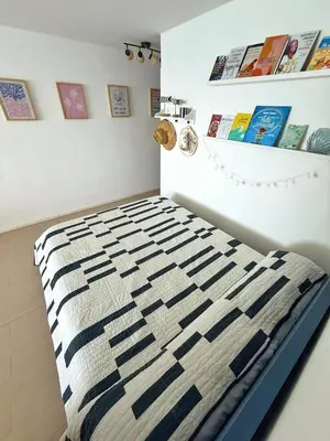 Cama o camas de una habitación en The sea at your feet