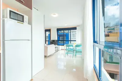 Una cocina o zona de cocina en Canteras Beach Duplex