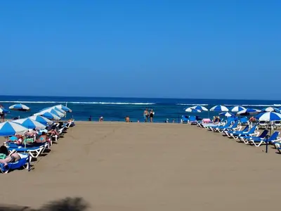 Playa de o cerca de este apartamento