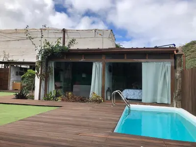 Piscina en o cerca de El Alpendre- Entre plataneras, a 10 minutos playa