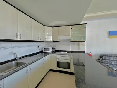 Una cocina o zona de cocina en Mogán harbor apartment