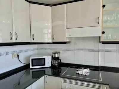 Una cocina o zona de cocina en Mogán harbor apartment