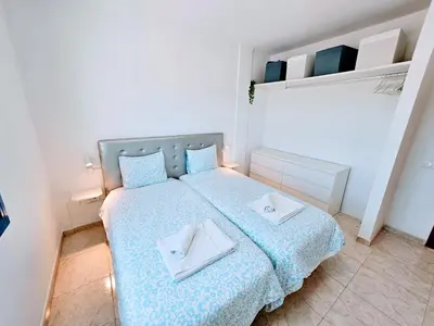 Cama o camas de una habitación en Eagle View Santa Claudia