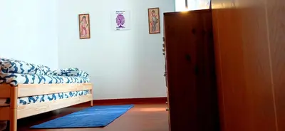 Cama o camas de una habitación en Vivienda Vacacional Casa Ita