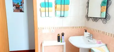 Un baño de Vivienda Vacacional Casa Ita