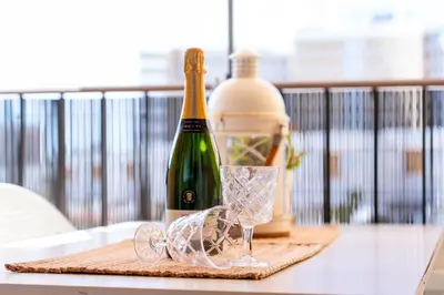 Bebidas en Pool View Apartment Los Cactus