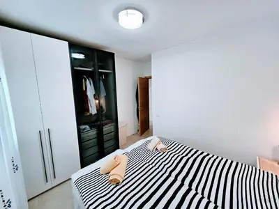 Cama o camas de una habitación en Demelza Holiday Residence