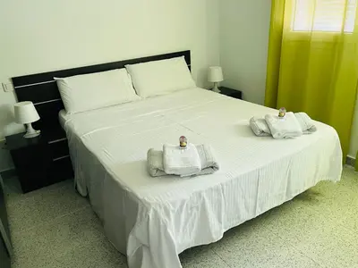 Cama o camas de una habitación en Castillo Dream en San Bartolome de Tirajana