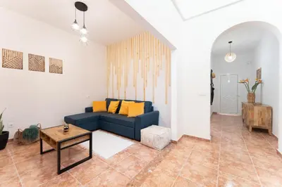 Zona de estar de Casa Petra