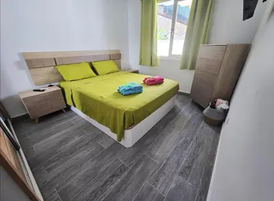 Cama o camas de una habitación en La Preciosa