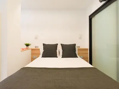 Cama o camas de una habitación en Fonolita Beach Home By CanariasGetaway