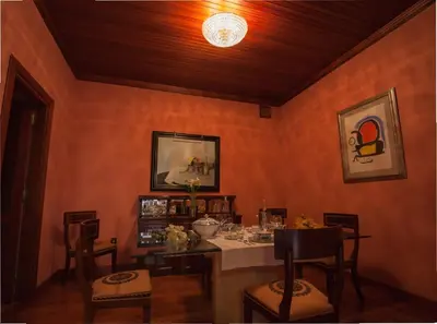 Zona de estar de Casa Emblemática Los Oliva