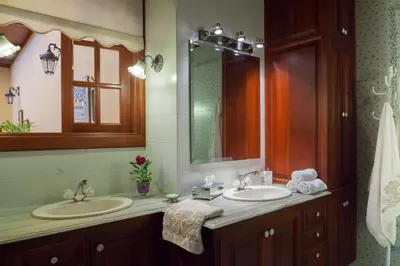Un baño de Casa Emblemática Los Oliva