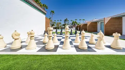 Jardín al aire libre en Sanom beach Resort by youRoom Only Adults