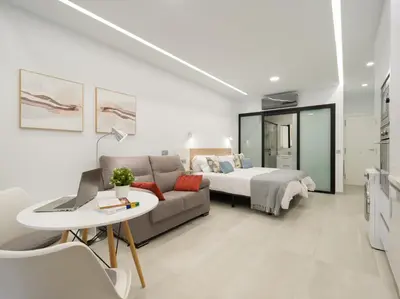 Cama o camas de una habitación en Seaweed Beach Home By CanariasGetaway