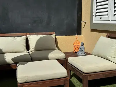 Zona de estar de Casa Paoli