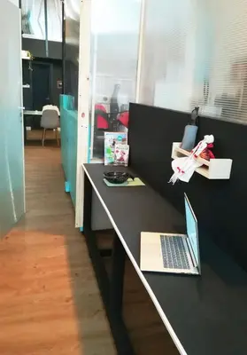 Una televisión o centro de entretenimiento en Mochita Loft