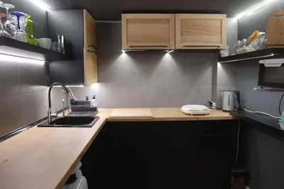 Una cocina o zona de cocina en Mochita Loft
