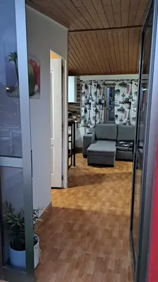 Cama o camas de una habitación en Villa Olga Rosa