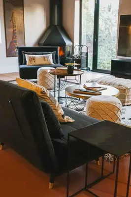 Zona de estar de Karibu Lodge Boutique