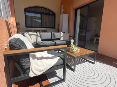 Zona de estar de Taurito Bay