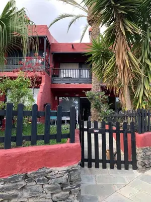 Un balcón o terraza de Apartamento Playa del Águila en 1ª línea de playa