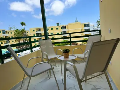 Un balcón o terraza de Las Olas Canarias