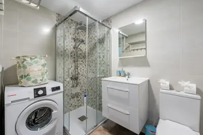 Un baño de Casita Palmera Las Canteras