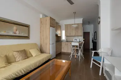 Una cocina o zona de cocina en Hierro Beach Studio