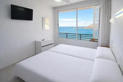 Cama o camas de una habitación en Doñana 719 Beachfront