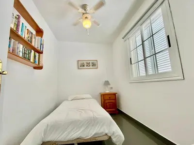 Cama o camas de una habitación en Beautiful sunset view apartment in Puerto Rico