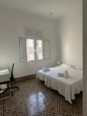 Cama o camas de una habitación en VV Casa Fefita 
