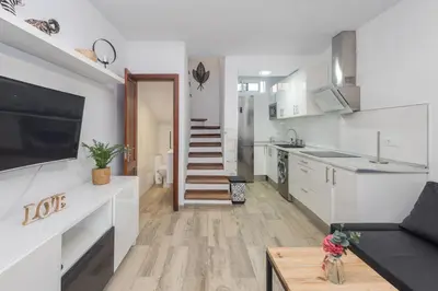Una cocina o zona de cocina en Maspalomas Duplex - Private Terrace & Pool