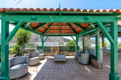 Zona de estar de Los Veleros Apartments