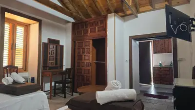 Cama o camas de una habitación en Los Frailes 28