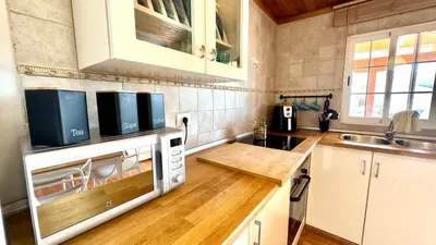 Una cocina o zona de cocina en Joha's Zen