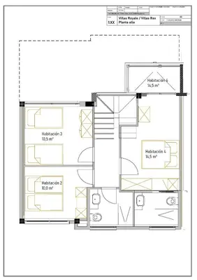 Plano de VillasRoyale Rex - no steps, easy access, heated pool & BBQ
