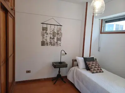 Cama o camas de una habitación en Salinetas VISTAMAR