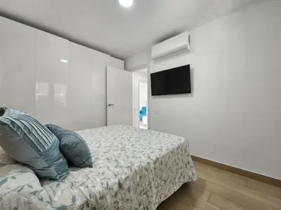 Cama o camas de una habitación en Breeze Puerto Rico