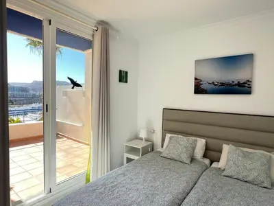 Cama o camas de una habitación en Toni LuXx Suite Monte Golf