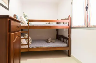 Cama o camas de una habitación en Sagasta Canteras Apartment