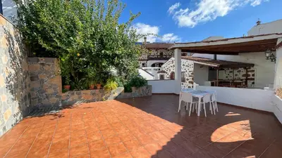 Un balcón o terraza de El Caserón de Teror