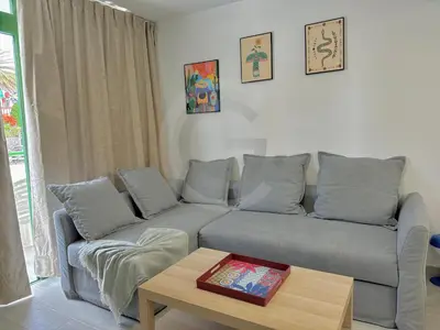 Zona de estar de Serenity Suite Playa del Ingles